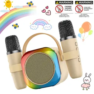 Pocket Bluetooth Speaker, Portable Sound Box With LED Light Effects, Durable Battery Life For Family Gatherings And Trips, Suitable Gift For Children Aged 3 To 12