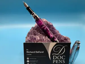 Hand-made Pressimo from Doc Pens - Electric Purple
