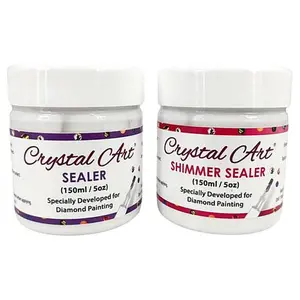 Crafts & Sewing Craft Buddy Crystal Art Sealer Combo Set of 2