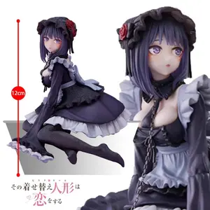 My Dress Darling Anime Figure Kitagawa Marin Black Maid Outfit Action Figure Shizuku Kuroe Collectible Model Figurine Collection