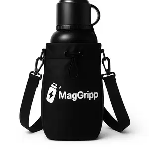 Magnetic Bottle Bag Sling Bag for Men and Women - Magnetic Attachment for Gym, Travel, Work, and Sports - Keep Your Items Off the Dirty Gym Floor