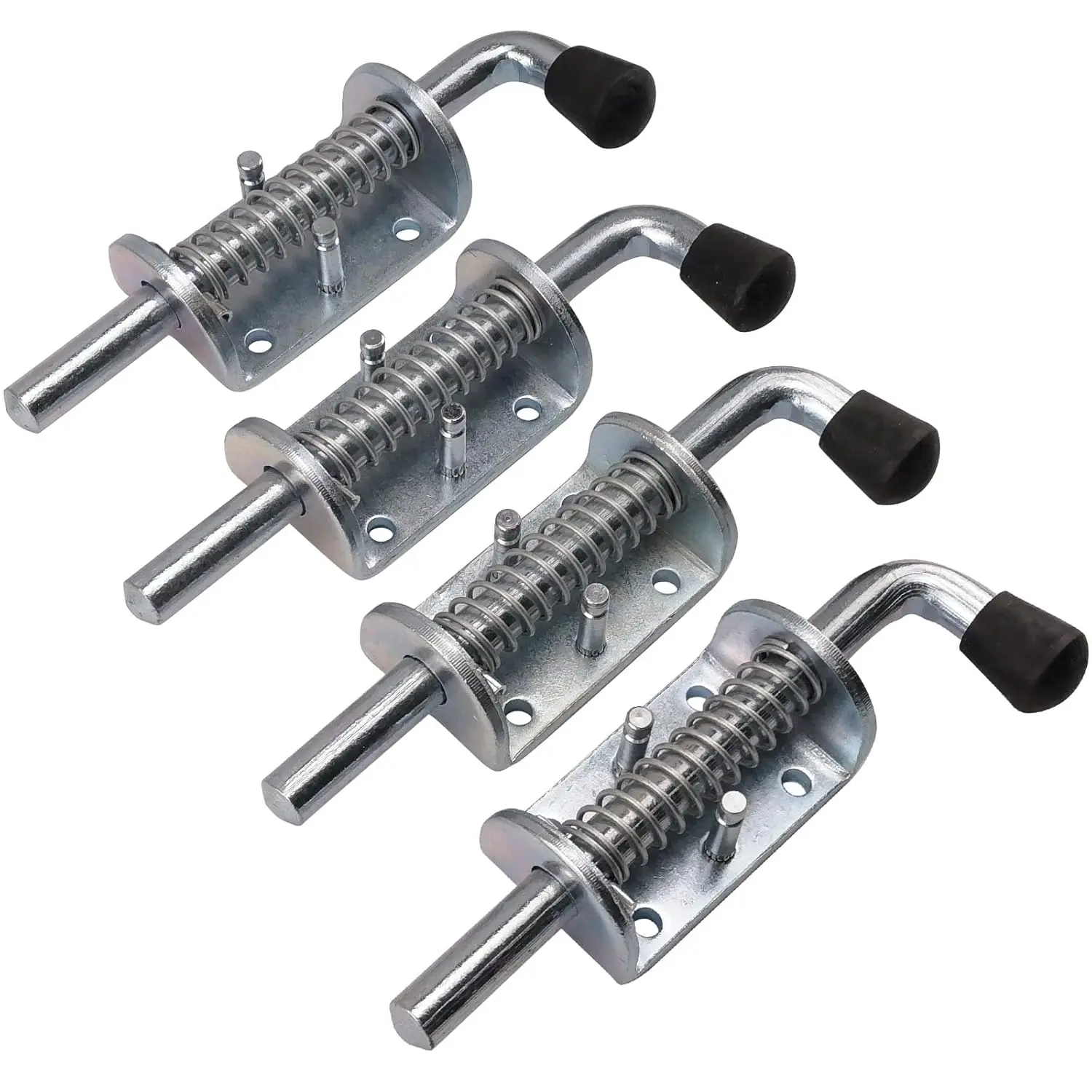 4 Pack 160MM(6.3Inch) Pin Latch Lock Pin Bolt Latch Suitable for Doors, Trailer Gate, Cabinets ,Container and etc
