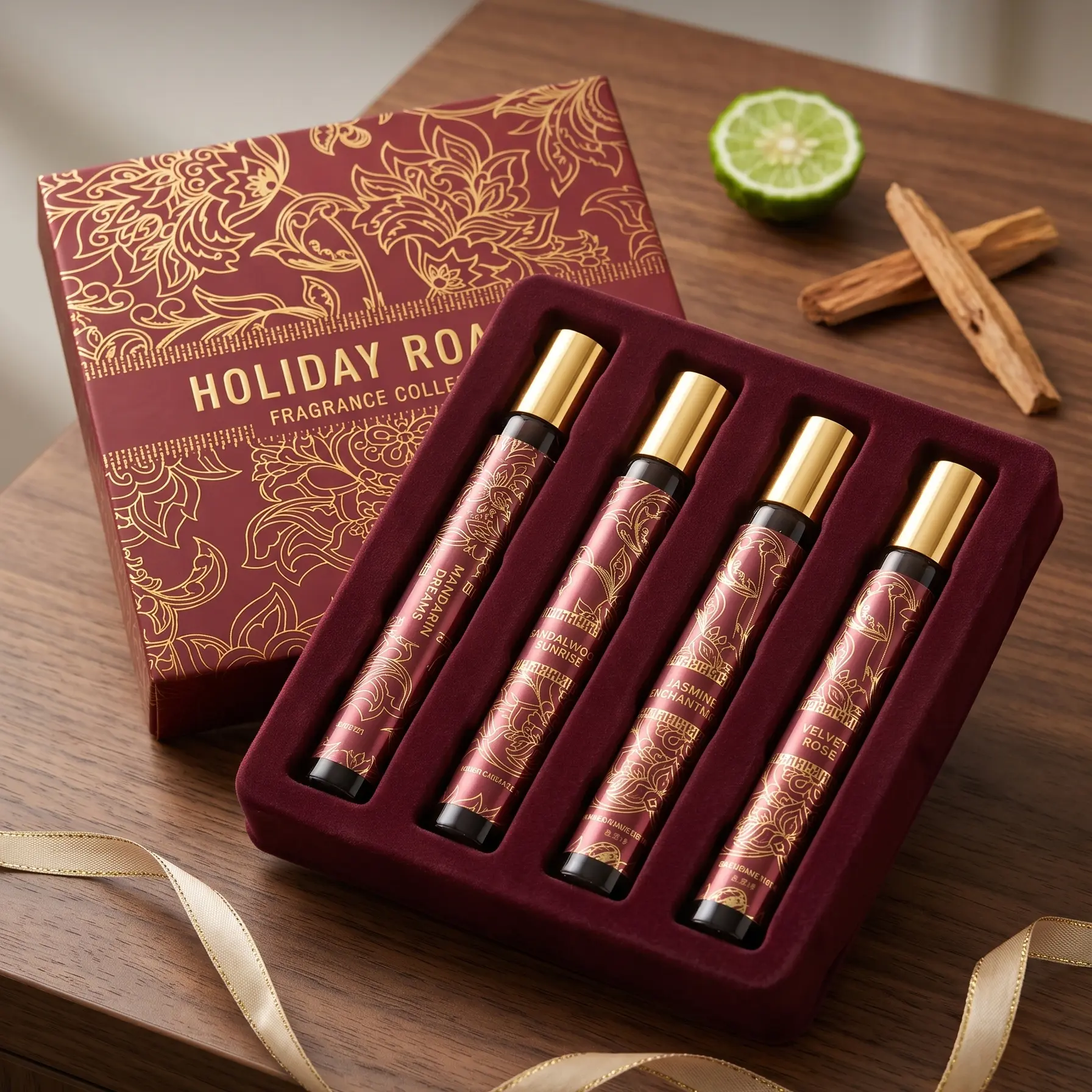 Fragrance-seeking journey, women's perfume 4 pcs, perfume pen, ball perfume 4 kinds of fragrance, lasting fragrance, portable, replenishing fragrance, floral and fruit fragrance, mother's day gift, perfume, couple dating, love perfume, strong fragrance, p