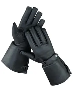 Cold Snap Cruiser Men's Gauntlet Motorcycle Gloves