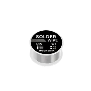 0.8mm High Purity Solder Wire Low Melting Point No Clean Solder Line Electronic Repair Home DIY Dedicated Conductive Stable Weld Points