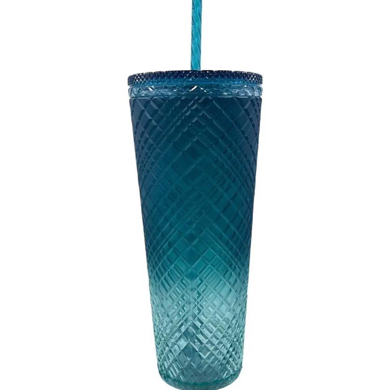 Starbucks 2023 Blue Ombre Jeweled Venti Tumbler 24Oz Cup - TikTok Shop