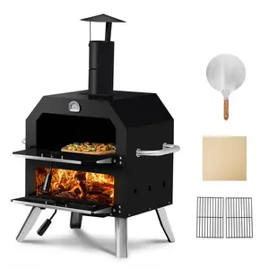 [FLASH SALE] ROVSUN 12" Outdoor Countertop Pizza Oven