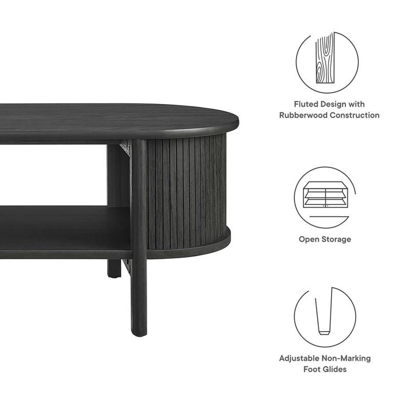 Cadence Coffee Table in Black