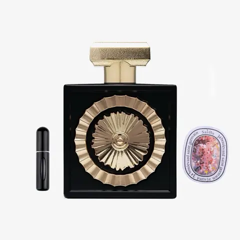 Lattafa Nebras Unisex Eau de Parfum Spray - 3.4 oz Aromatic Citrusy Fragrance with Citrus (Mandarin Orange), Red Berries Top Notes, Ambery Vanilla, Cacao Rose, Warm Vanilla Sugar Musk Drydown, 5ML Refillable Liquid Bottle, Scented Card, Daily Wear Cologne