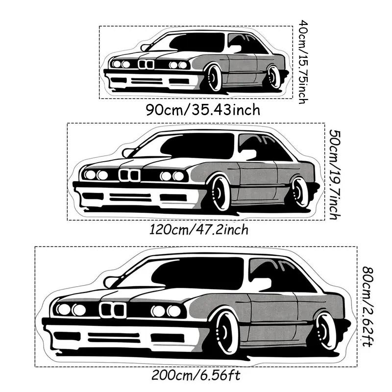 Cartoon Car Shaped Rug, Soft Plush Floor Mat, Decorative Carpet for Home Living Room Bedroom, Vanity Decor Accessories, Gift for Boy, Cartoon Pattern Rug