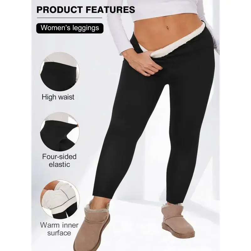 Plus Size High Waist Skinny Pants, Coffee Velvet Warm Leggings, High Elasticity, Four-Way Stretch, Abdominal Control, Women's Casual Wear Plus Size High Waist Skinny Pants, Coffee Velvet Warm Leggings, High Elasticity, Four-Way Stretch, Abdominal Control, Women's Casual Wear
