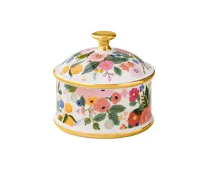 RIFLE PAPER CO - Garden Party Round Porcelain Box