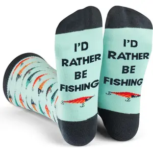 Fishing and Hunting Socks-Socks for Hunters,Fishermen, Fun Gift for Birthdays, Father’s Day, or Everyday Wear