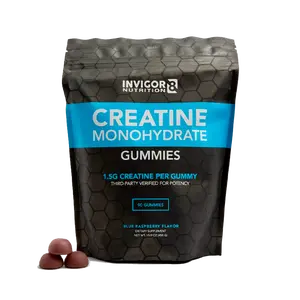 INVIGOR8 Creatine Gummies - 1.5G Creatine Per Gummy - Third Party Tested And Verifi