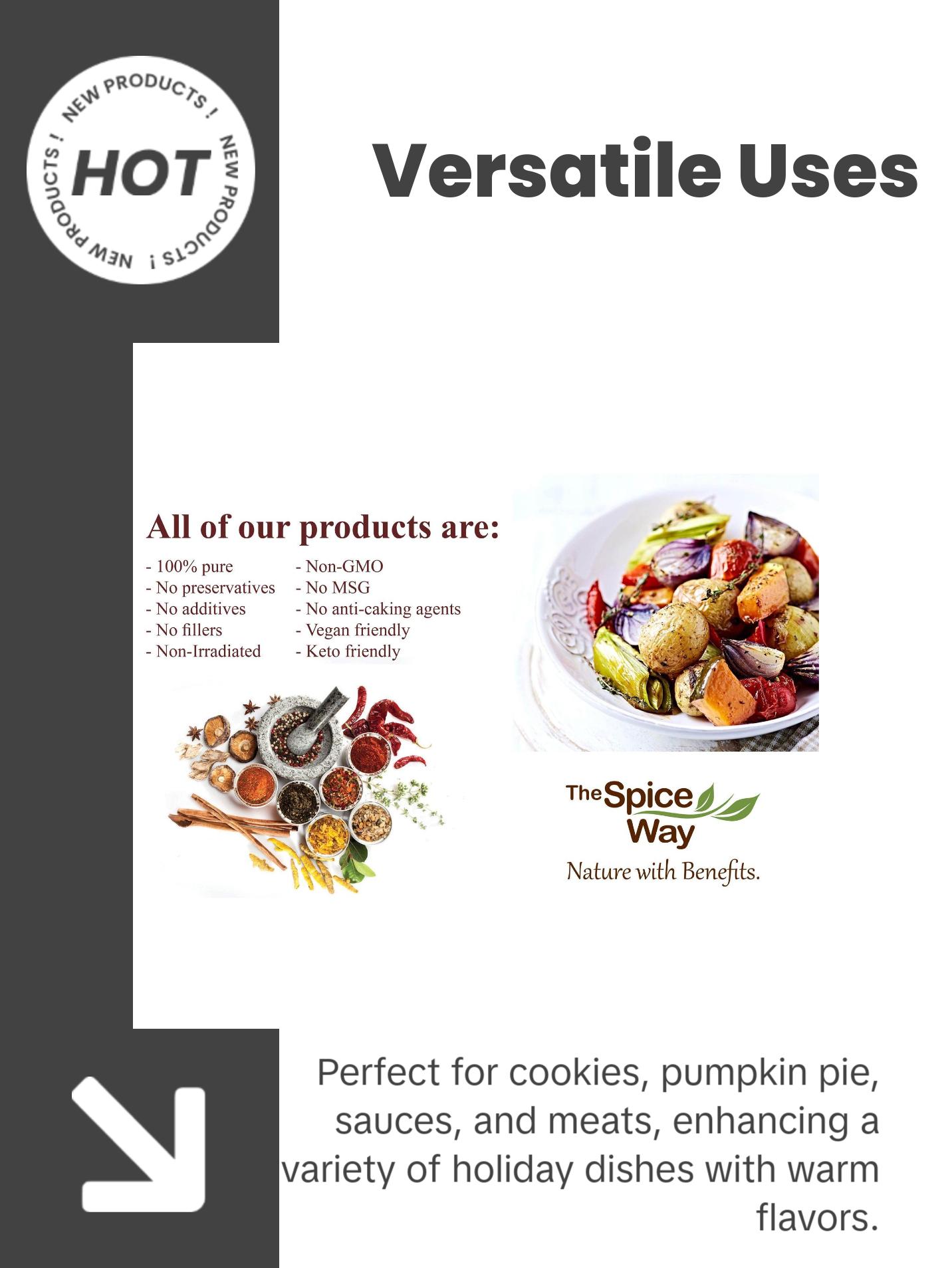 The Spice Way Ground Cloves -  Fresh Herbal Blend for Cookies & Pumpkin Pie