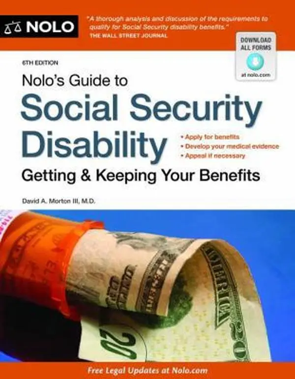 USED Book - Nolo's Guide to Social Security Disability: Getting & Keeping Your Benefits by Morton, David A., III, M.D. (Paperback) - english