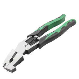 Upgraded 10-in-1 Heavy Duty Wire Strippers with Voltage Tester, Multi-Function Electrician Pliers for Cutting, Crimping, Stripping, and Electrical Testing for DIY Home and Workshop Projects