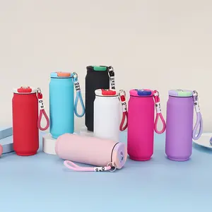 Mini Thermos Vacuum Flask Portable Direct Drinking Lock Cup for Parents Girlfriend Boyfriend Brother Sister Younger