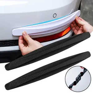 2PCS Car Bumper Protector Strip Guard Sticker, Corner Protection Strips, Scratch Protector, Car Body Protector