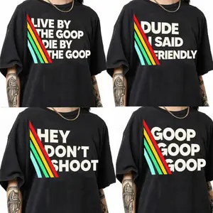 The Burnt Peanut GOOP GOOP GOOP Meme Graphic Tee Whimsical Viral Streetwear, Gift For Women and Man Unisex T-Shirt outdoorfun