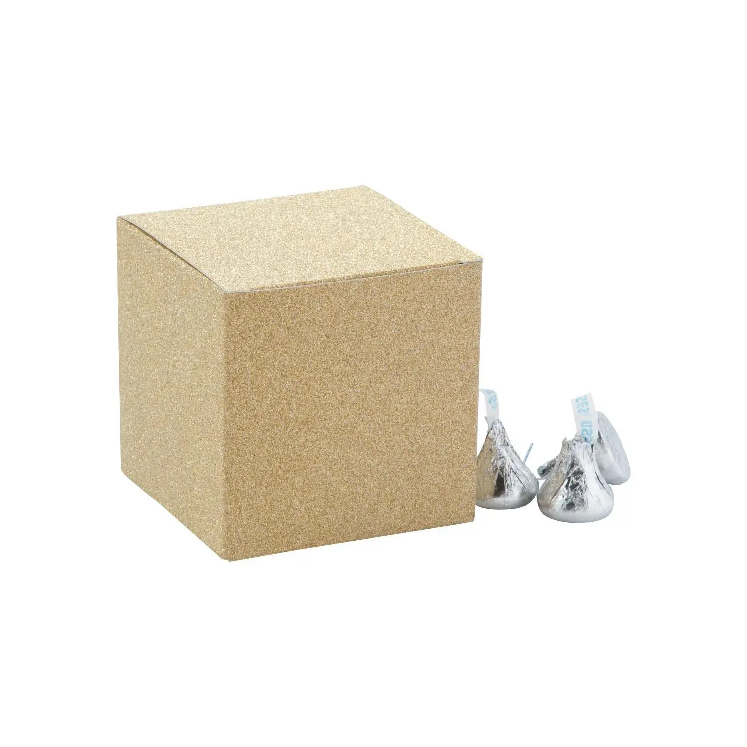 Small Size 3x3x3" Mini Gold Glitter Paper Favor Boxes - 24 Pcs, Ideal for Wedding Favors Small Size 3x3x3" Mini Gold Glitter Paper Favor Boxes - 24 Pcs, Ideal for Wedding Favors