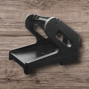 (1pc) Thermal Desktop Stand label printer Sturdy Durable Plastic printer paper er holder for thermal label roll and fan fold labels 2-in-1 Thermal Shipping Thermal label Desktop Printer stand holder Accessory Printer Accessories Desktop Label Printer