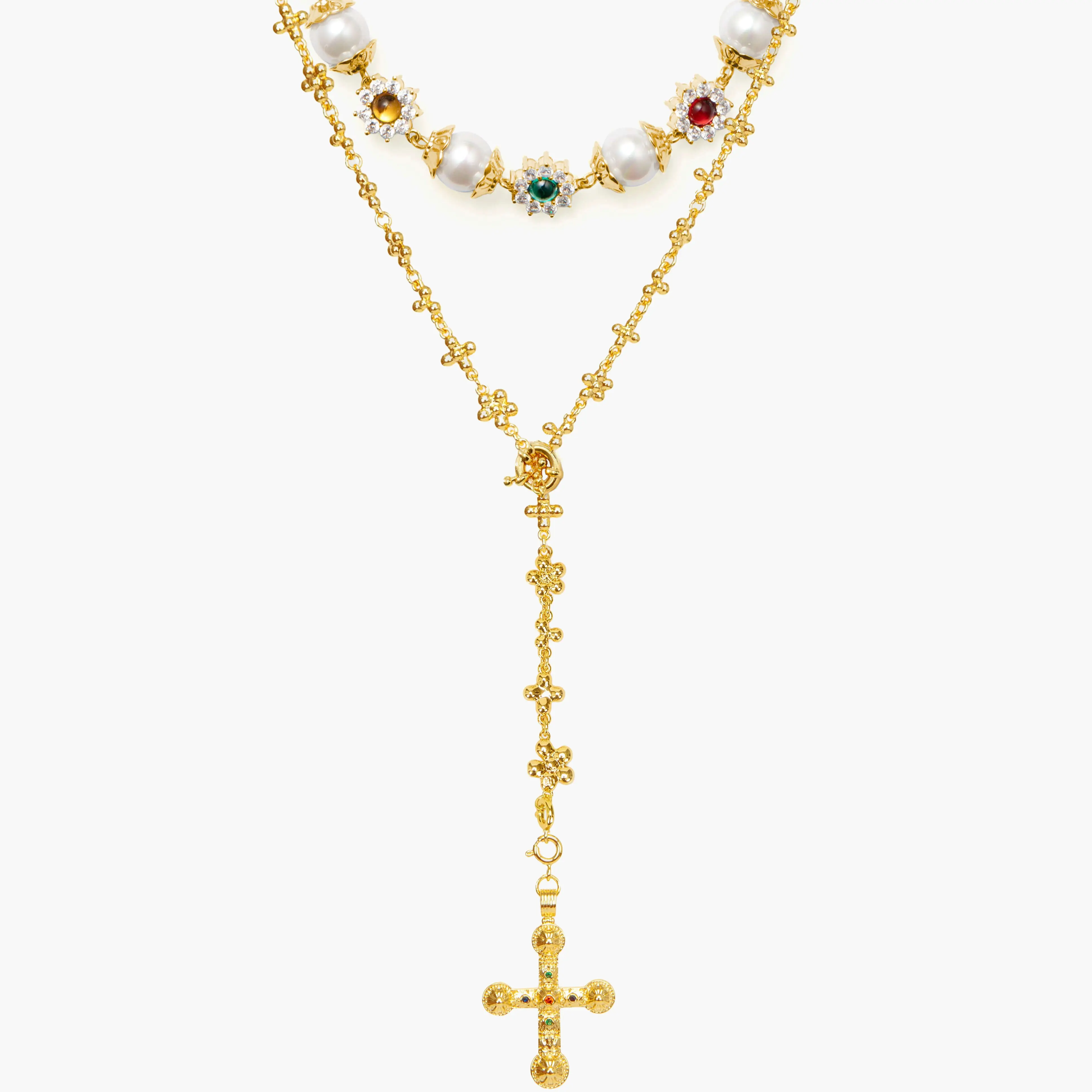 Daisy Molecule Necklace Set