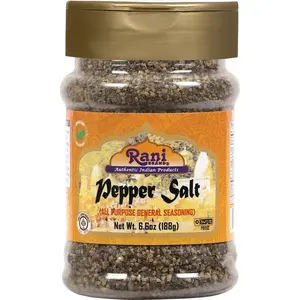Pepper Salt Seasoning (All Purpose General Seasoning) 6.6oz (187g) - Rani Brand Authentic Indian Products