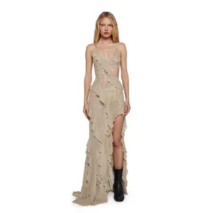 Rebel Mon Amour Maxi Dress - Off White