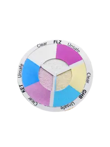 Check Your Drink Spiked Drink Detection Sticker - Check for GHB, Ketamine & Rohypnol - Apply a Sticker to your Cell Phone or Cell Phone Case - 10 Tests Per Pack
