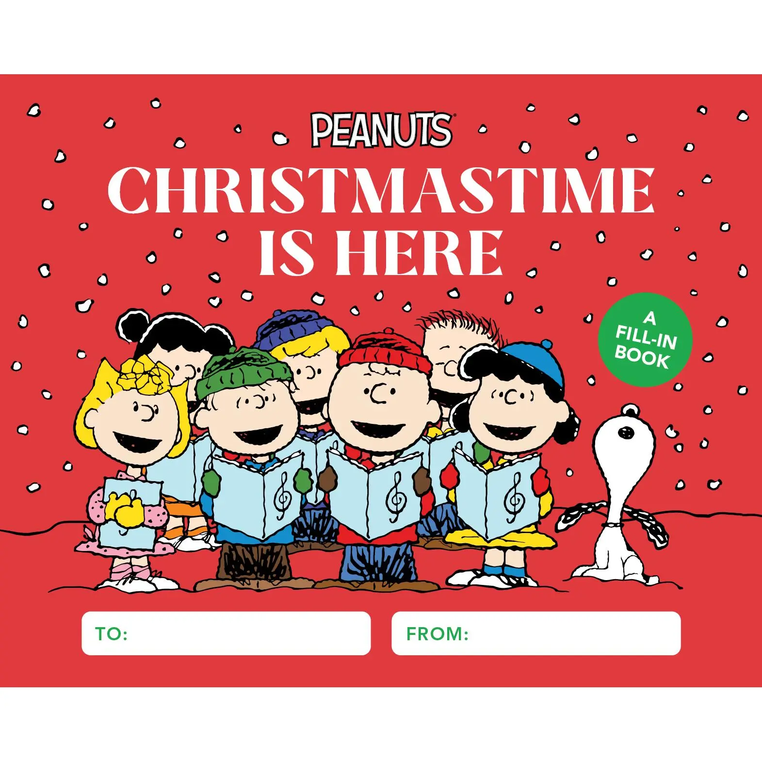 Peanuts: Christmastime Is Here by Charles M. Schulz [Hardcover Book]