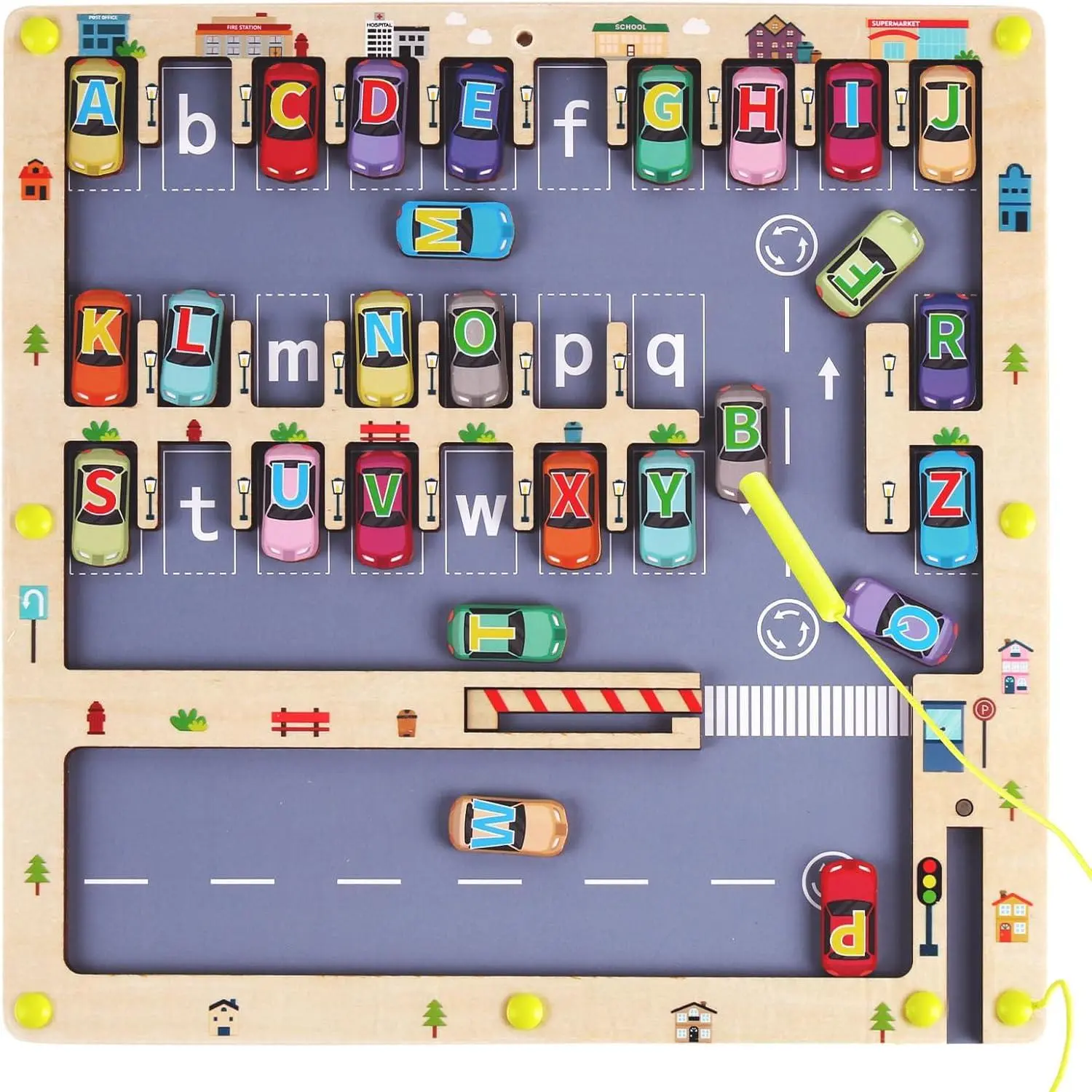 Magnetic Alphabet Maze