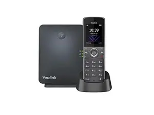 yealink w73p ip dect phone bundle w73h with w70 base
