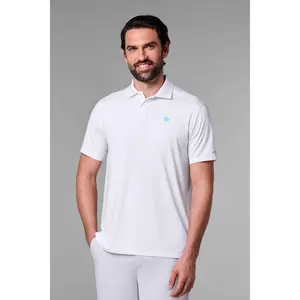 CenterCourt Short Sleeve Polo | White