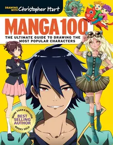 USED-Manga 100: The Ultimate Guide to Drawing the Most Popular Characters by Hart, Christopher (Paperback)
