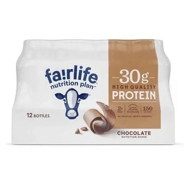 Fairlife Nutrition Plan High Protein Drink Chocolate 30g Shake, Gelatin Free, 11.5fl.oz, 12 Pack