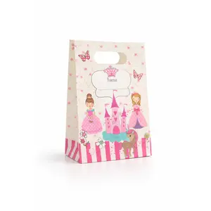 Set of 6 Princess Party Favor Bags – Kids Goodie Bags