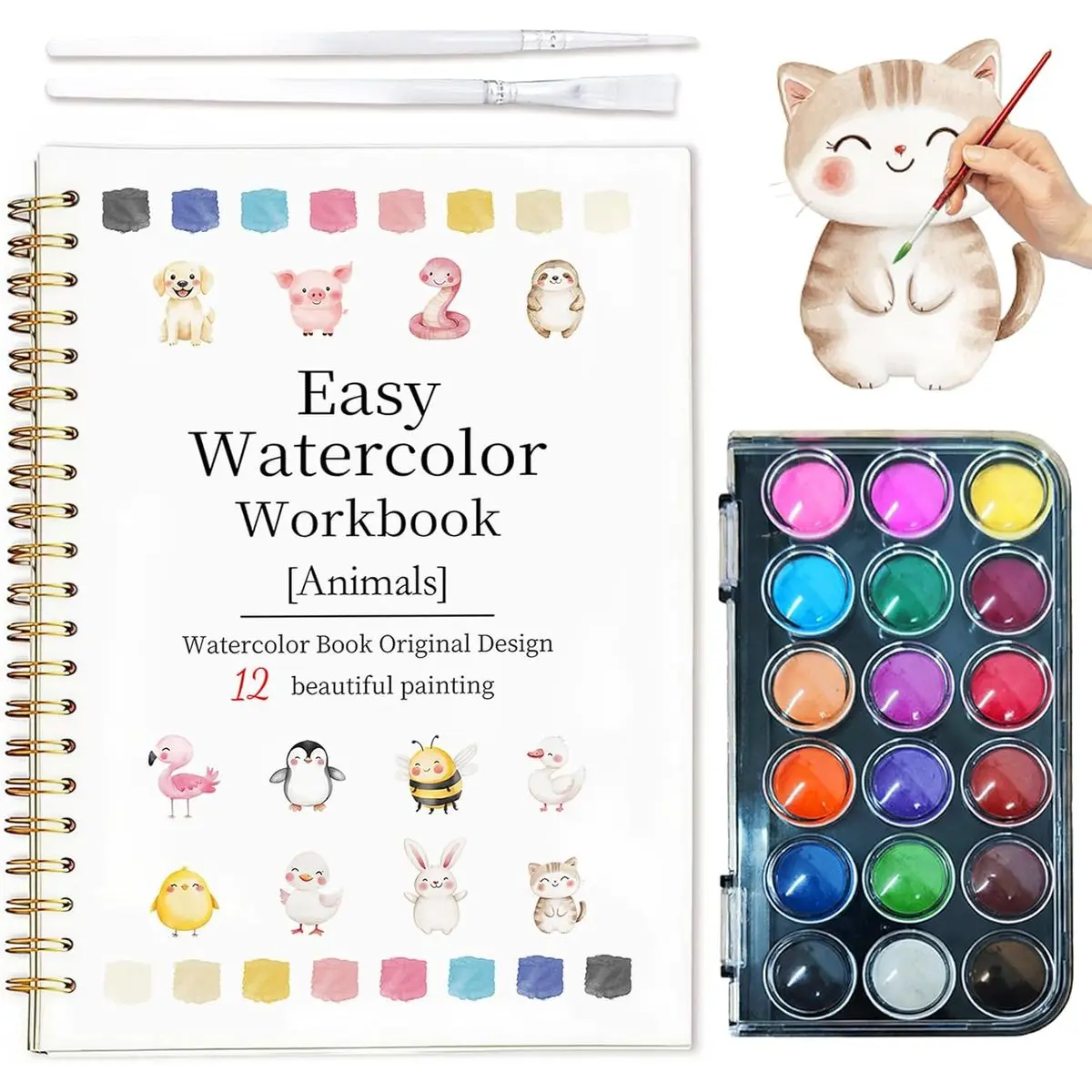 Animals - 18 Water Colors