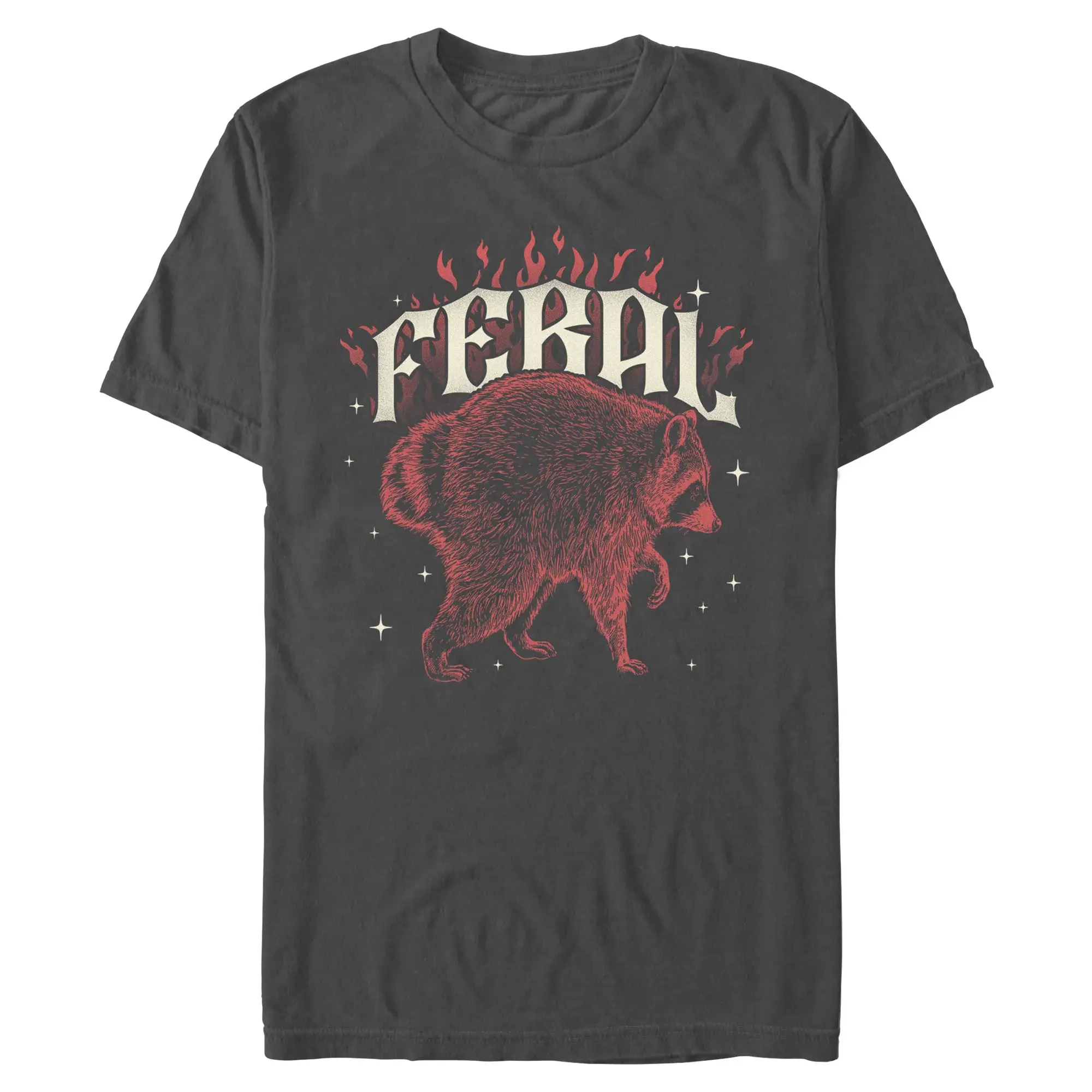 Lost Gods Feral Jimothy the Raccoon Mens T Shirt