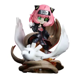 Spy X Family Anya Cosplay Figure, Dazai Anya Dual Hair Glow Anime Handmade Model, Collectible Decoration Piece, Perfect Gift for Fans