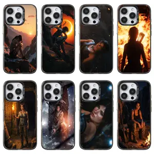 tomb Raider phone Cases For iPhone 12/13/14/15/16/17 Promax Pro Plus and 17 Air ,Perfect for Her/Him Perfect for Her/Him fashionable gift