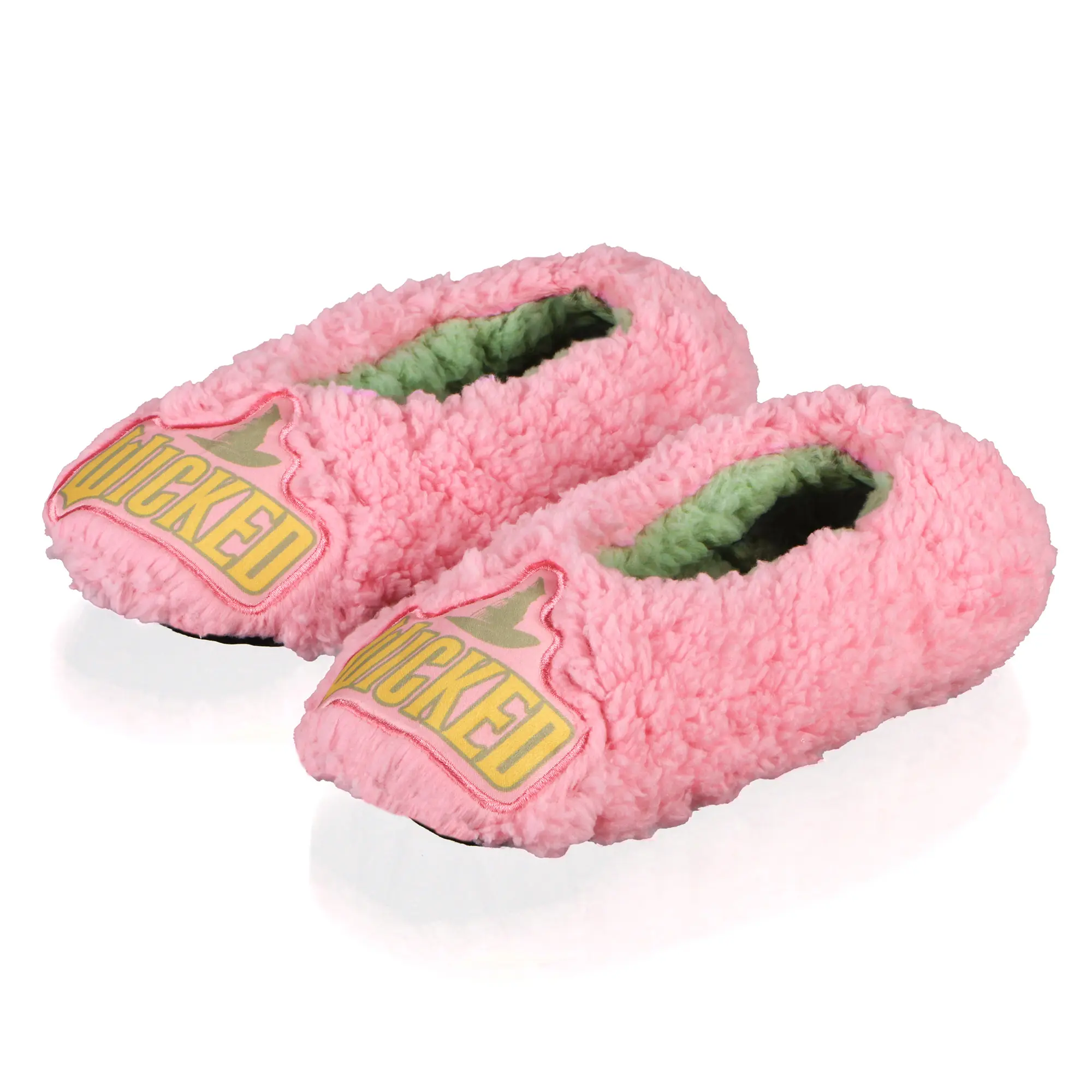 Wicked Slippers Adult Mushie Slipper Socks with Non-Slip Sublimated Sole 1 Pair, Shoe, Footwear