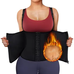 Women's Underbust Corset Waist Shaper Slimming Belt Sauna Vest Stomach Way Body Shaper Figure Shaping Body Shaper Adjustable Top Shapewear Womenswear Compression