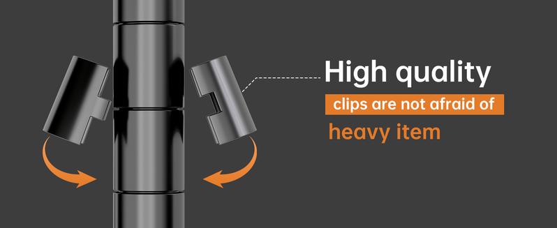 Raybee Shelf Wire Metal Shelving Storage Utility Rack Adjustable Shelves, Standing Shelf Units for Laundry Kitchen Pantry Closet Balcony Plant Pot Greenhouse