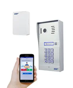 GBF Wireless Video Door Phone & Doorbell WiFi Intercom System Kit,1080P HD, Smart Keypad, One WiFi Indoor Chime (one IP Door Station PL963PMPOE and one WiFi IP Indoor Chime CM01)