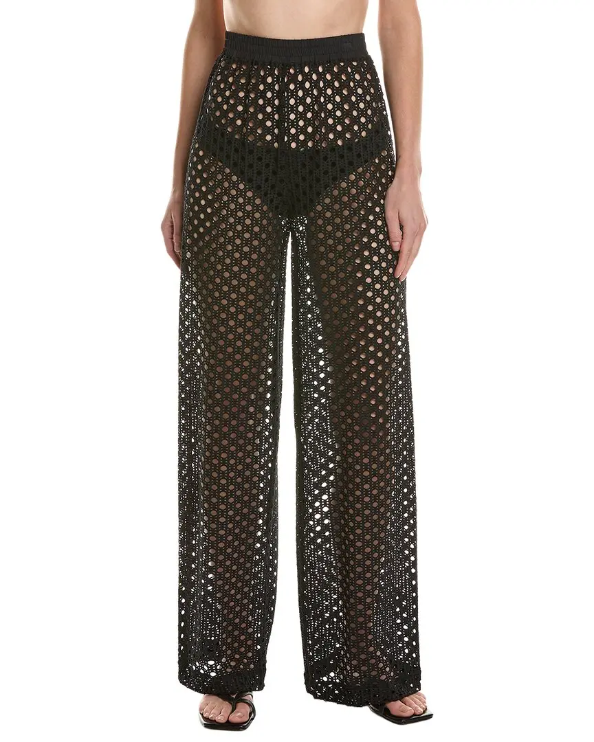 Carmen Marc Valvo Crochet Pant