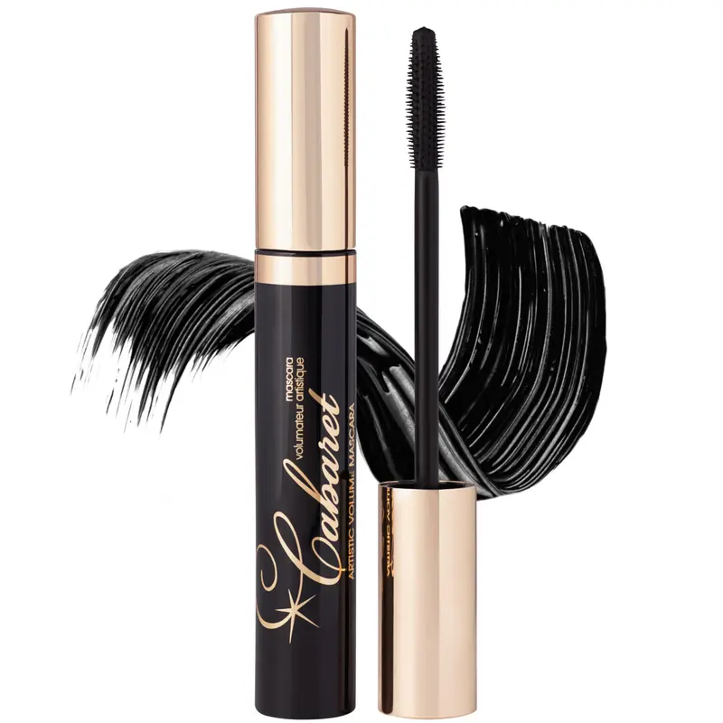Vivienne Sabó Classic Mascara Cabaret – Volume and Length Mascara for Defined Everyday Lashes, Clean, Smudge-Resistant, Cruelty-Free, Blackest Black, Made in Italy, 0.3 fl oz