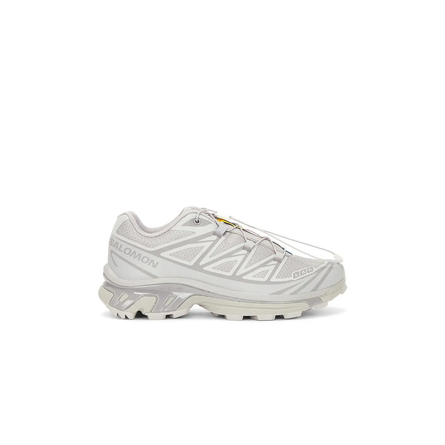 Salomon XT-6 in Ghost Gray & Gray Flannel