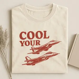 Funny Cool Your Jets T-Shirt, Retro Pun Shirt, Distressed Fighter Jet Tshirt, Bold Retro Graphic Tee