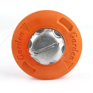 Ultra-Durable Alloy Base Trimmer Head, Lightweight Quick-Load Bump Feed System for Brush Cutter, M10x1.25 Left Hand Thread, High-Impact Resistant Material